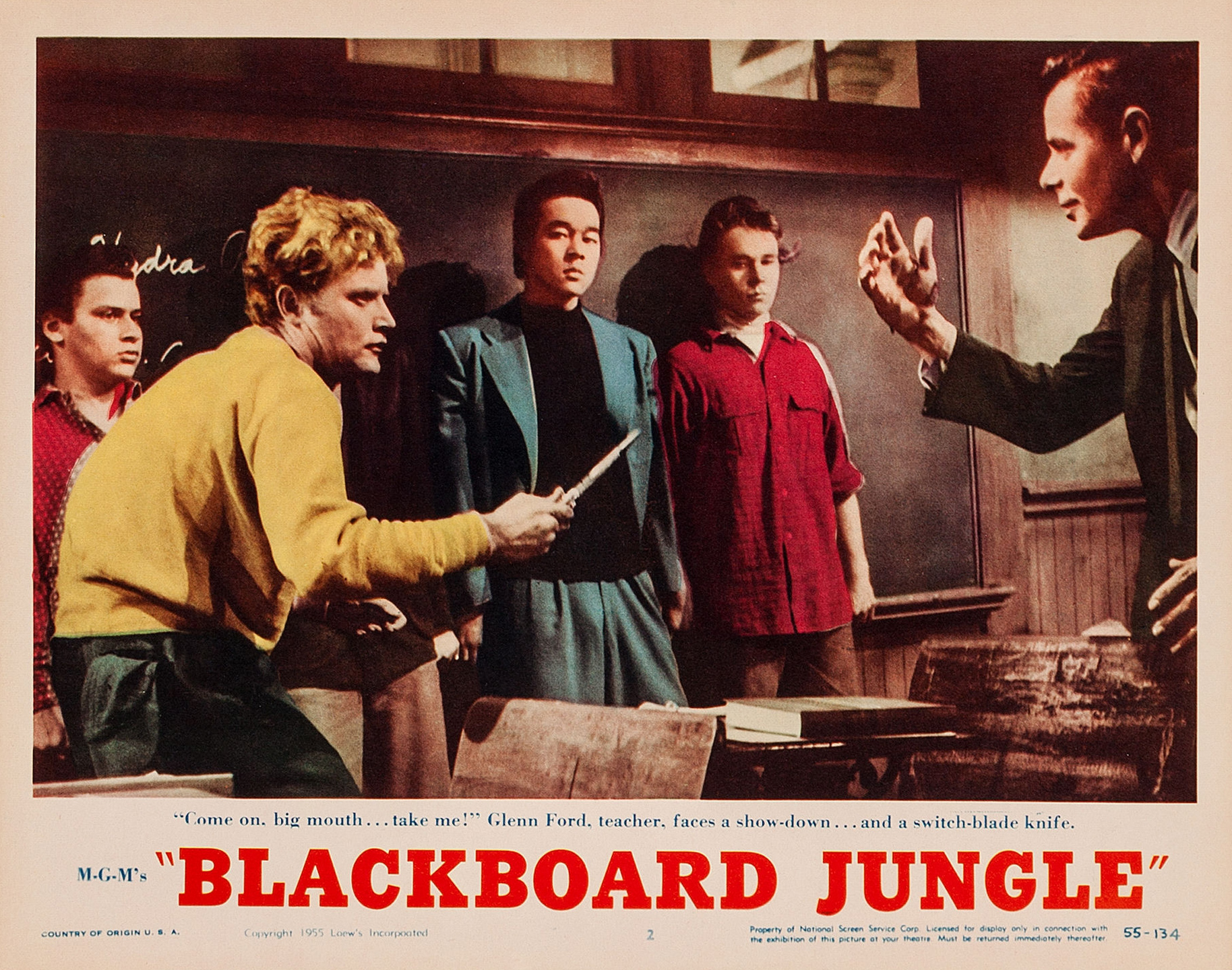 blackboard jungle This gritty, unflinching film centers on richard dadier, a war vet who gets a job teaching in a tough inner-city school an idealist, he honestly believes he can make a difference with the kids . blackboard jungle This gritty, unflinching film centers on richard dadier, a war vet who gets a job teaching in a tough inner-city school an idealist, he honestly believes he can make a difference with the kids .